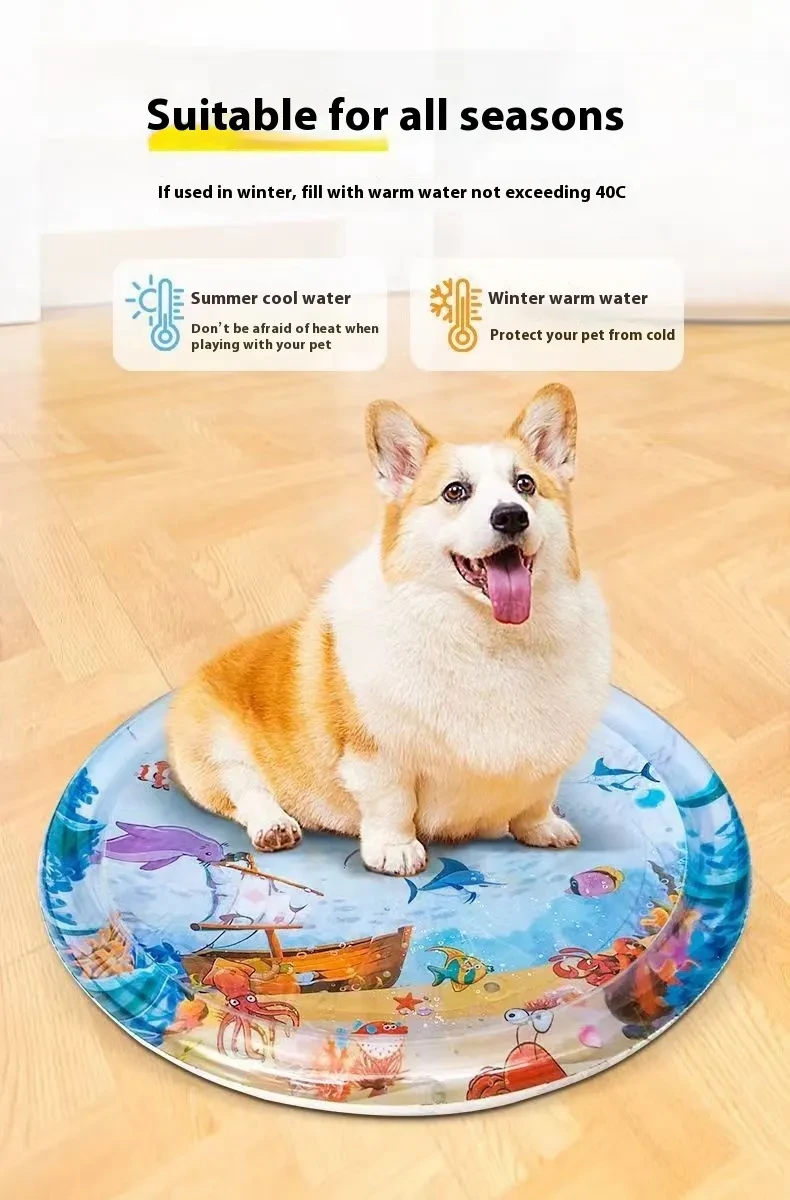 Summer Cooling Pet Water Bed Cushion Ice Pad