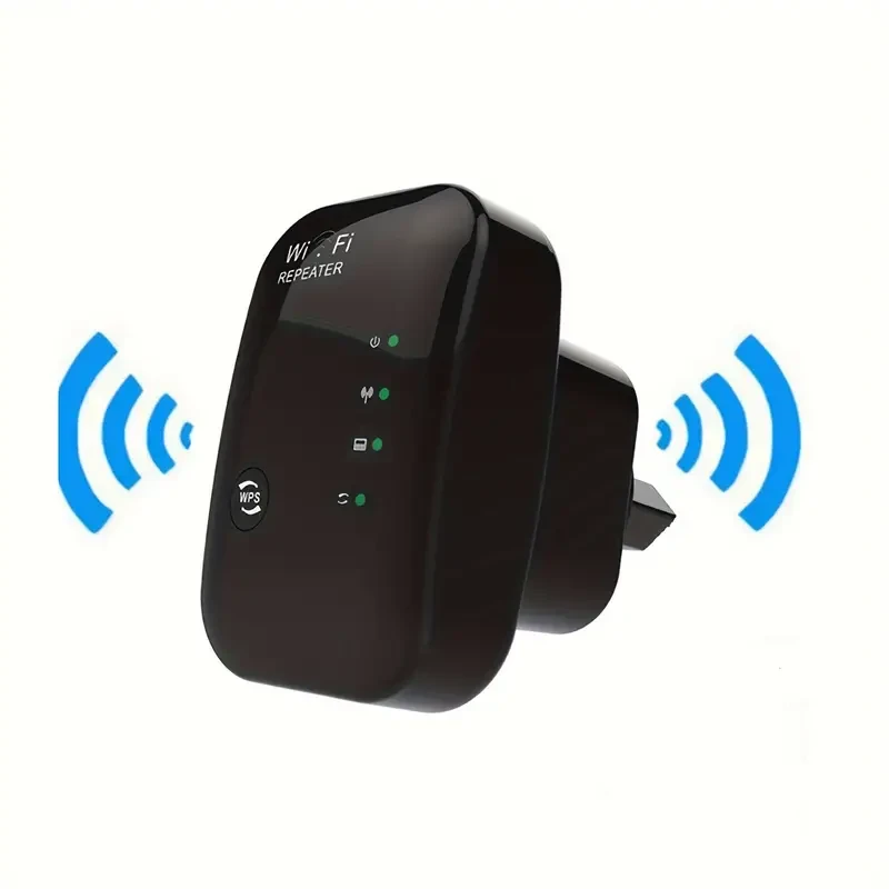 300Mbps WiFi Extender Signal Booster - Wireless Internet Repeater & Long Range Access Point