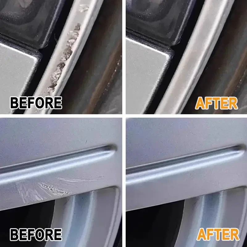 120g Premium Wheel Repair Kit: Scratch & Oxidation Remover, No-Residue Car Maintenance Polishing Paste for Enhanced Vehicle Care