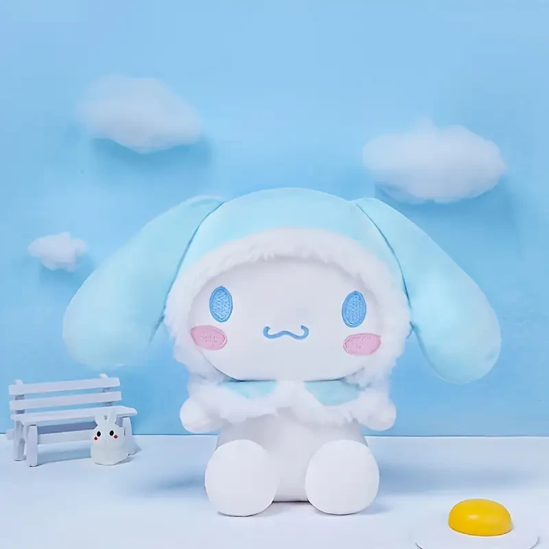 Adorable Sanrio Sinamore Plush Toy - Soft, Cuddly, Colorful Cotton Construction - Perfect Gift for on Halloween, Thanksgiving, Christmas And Birthday Parties