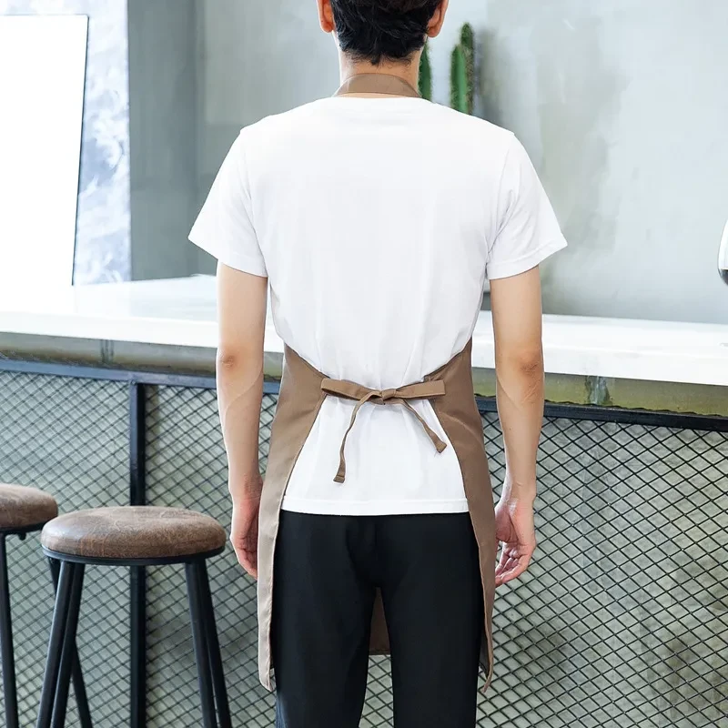 Fashion Apron Kitchen Supermarket Nail Art Baking Milk Tea Coffee Shop