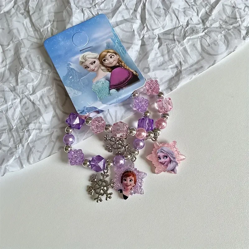 Frozen Princess Anna & Queen Elsa Charm Bracelet