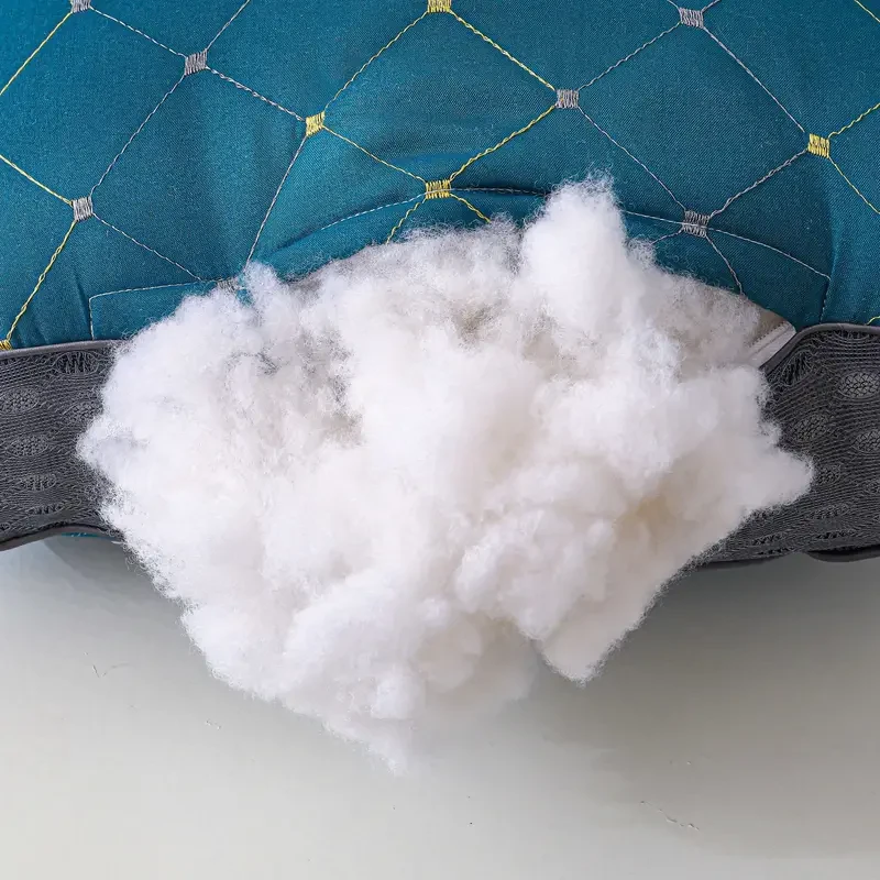 Ergonomic Maternity Pillow - Knitted Cotton Adjustable Neck Massage Pillow, Orthopedic Contour Support, Medium Soft Firmness