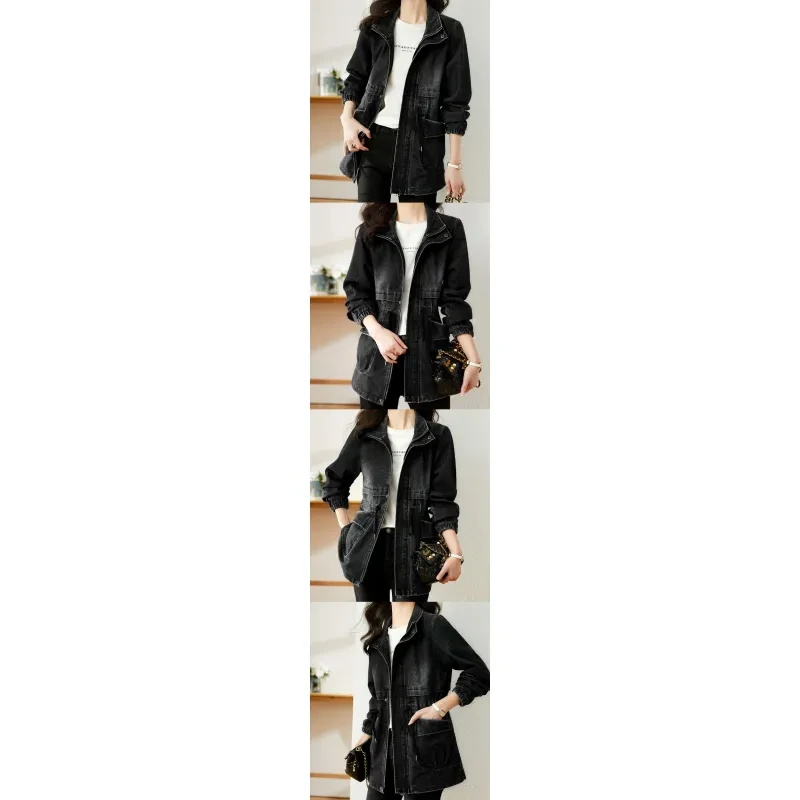 Chic Custom Denim Jacket for Women