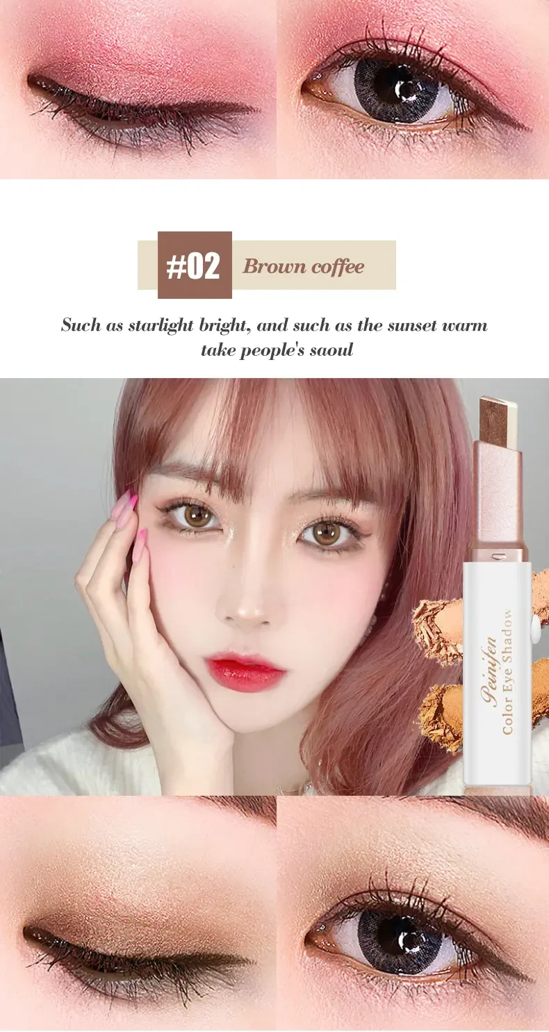 Illuminate your eyes with our Waterproof Gradient Glitter Eyeshadow Stick. Featuring a stunning gradient effect and waterproof formula, this eyeshadow stick delivers dazzling sparkle and long-lasting wear.