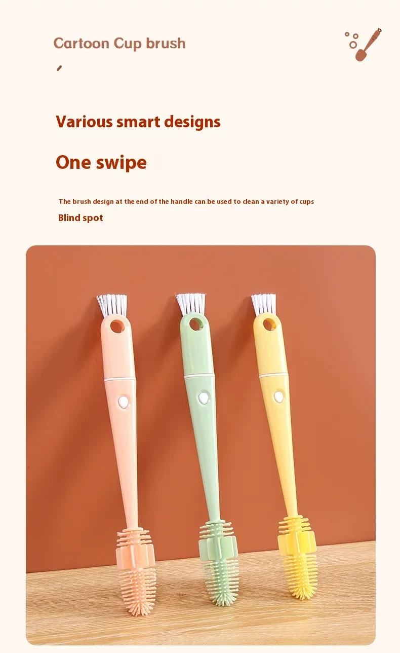 Cleaning Cup Multifunctional Four-in-one Cup Brush Kitchen Gadgets