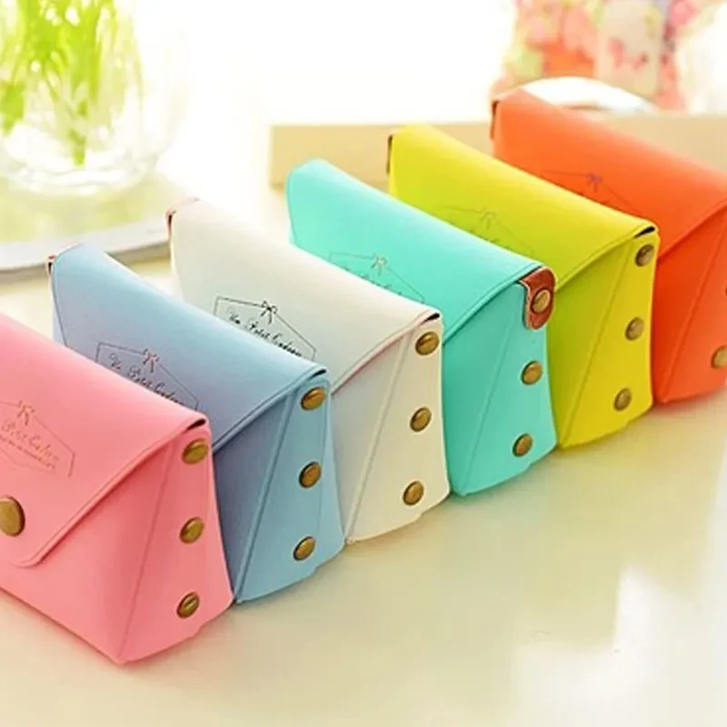 ute Candy Color Key Case Macaron Coin Purse