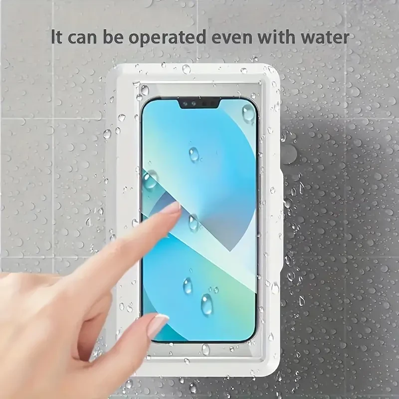 360 Rotate Touch-Sensitive Waterproof Phone Holder - Fits 6.8" Phones