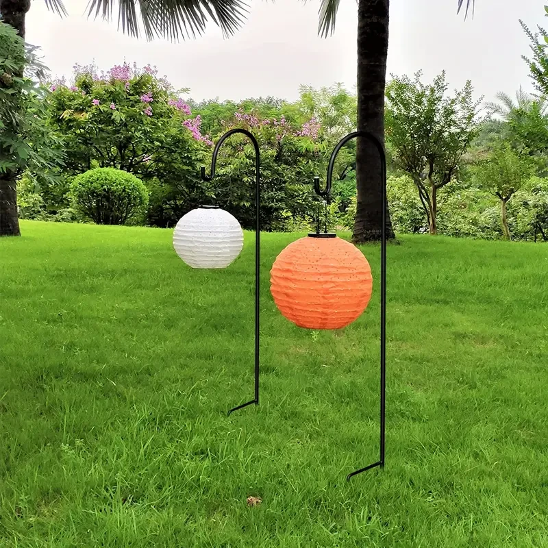 Set of 8 Shepherd Hooks - Rust-Resistant, 90cm