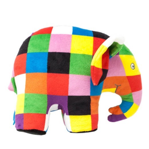 ELMER THE PATCHWORK ELEPHANT SOFT TOY