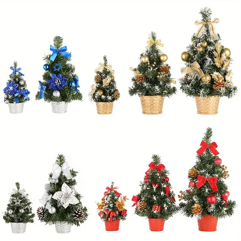 LIXADA Tabletop Christmas Tree - Small Desktop Decoration