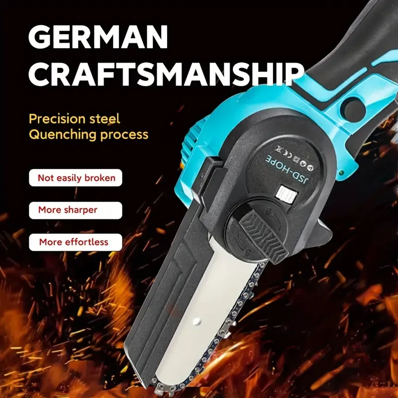 Jsd-Hope Compact Handheld Electric Chain Saw - Rechargeable Battery