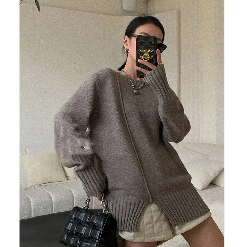 Fashion New Temperament Pullover Loose Sweater Women