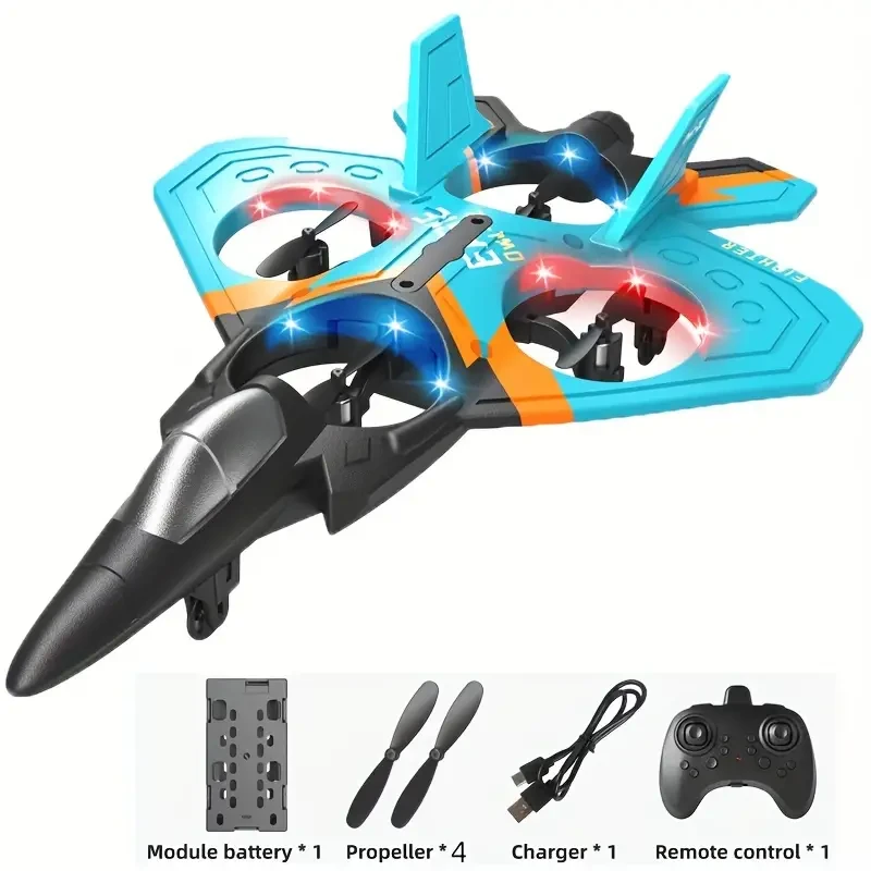 Quadcopter Drone Toy - Rechargeable Battery, Altitude Control, Remote Control, Indoor and Outdoor Play, Perfect Gift for Boys and Girls on Christmas, Halloween, Thanksgiving
