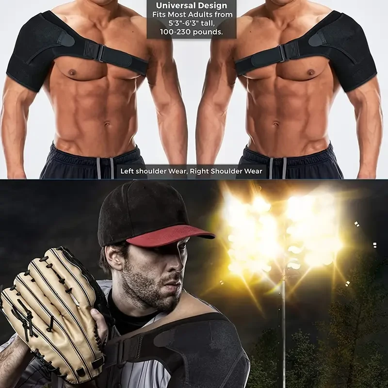 Shoulder Brace for Torn Rotator Cuff with Pressure Pad - Shoulder and Joint Pain Relief