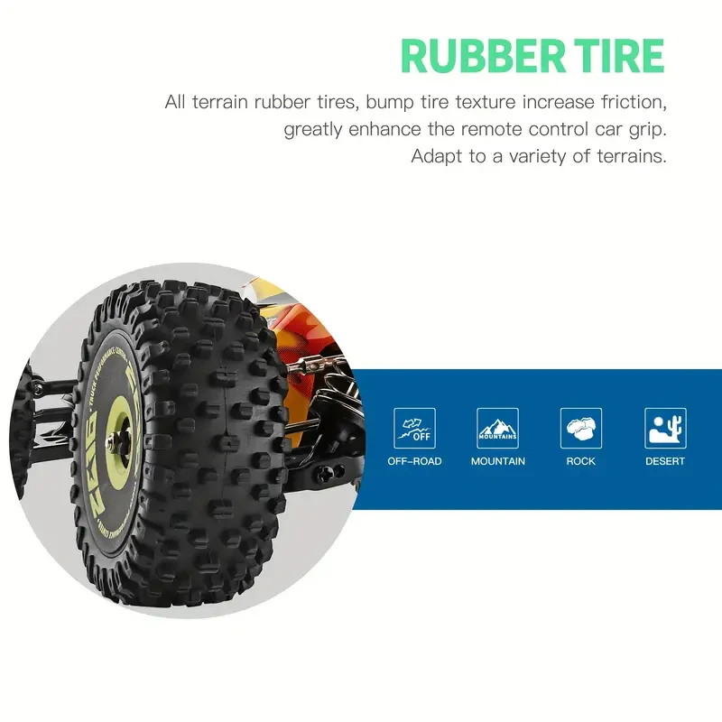 WLtoys XKS 144010 Off-Road RC Car - 75km/h High-Speed 4WD Racing Car