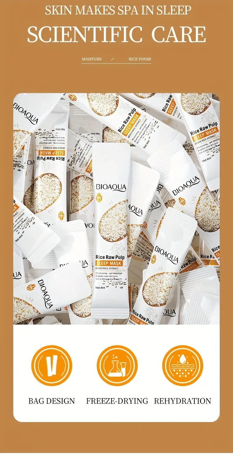 Hypoallergenic Rice Extract Facial Mask