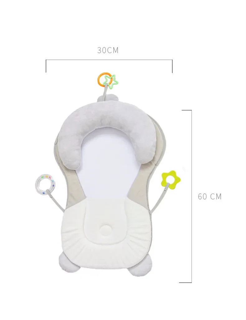 Baby Positioning Pad Sleeping Pad Anti-Deflection Head Correction Pillow