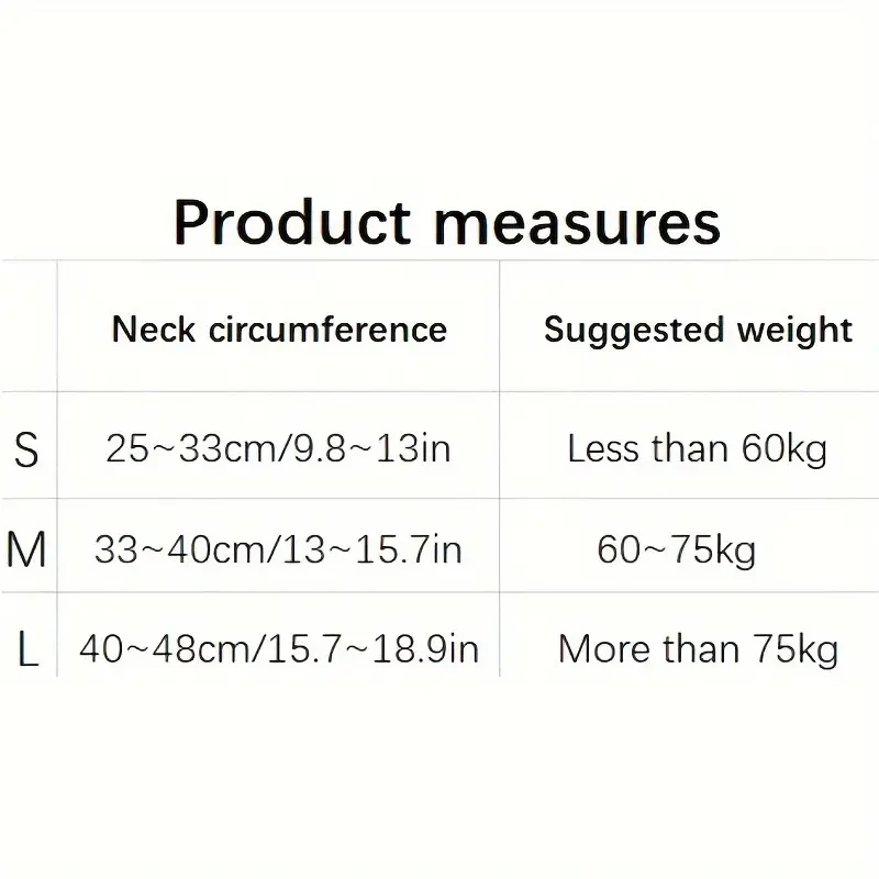 Neck Brace - Cervical Spine Fixer and Neck Support Protector