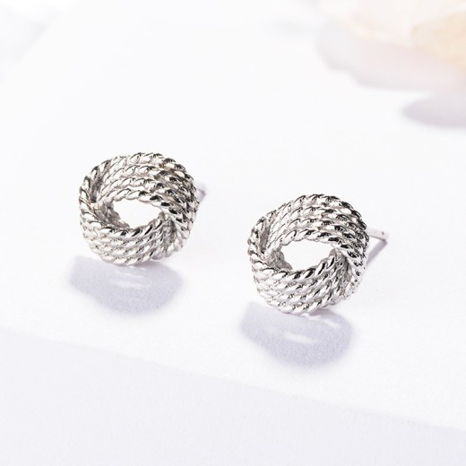 Personalized Christmas Gift Geometric Stud Earrings