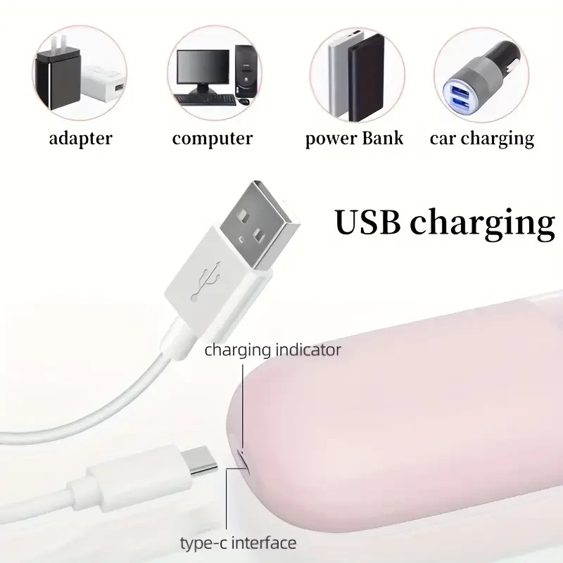 Waterproof Bikini Trimmer, Leg Hair Remover Electric Shaver Painless Underarm And Bikini Hair Removal Device