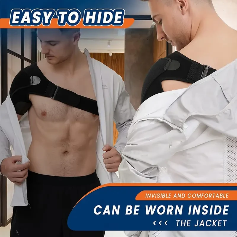 Shoulder Brace for Torn Rotator Cuff with Pressure Pad - Shoulder and Joint Pain Relief