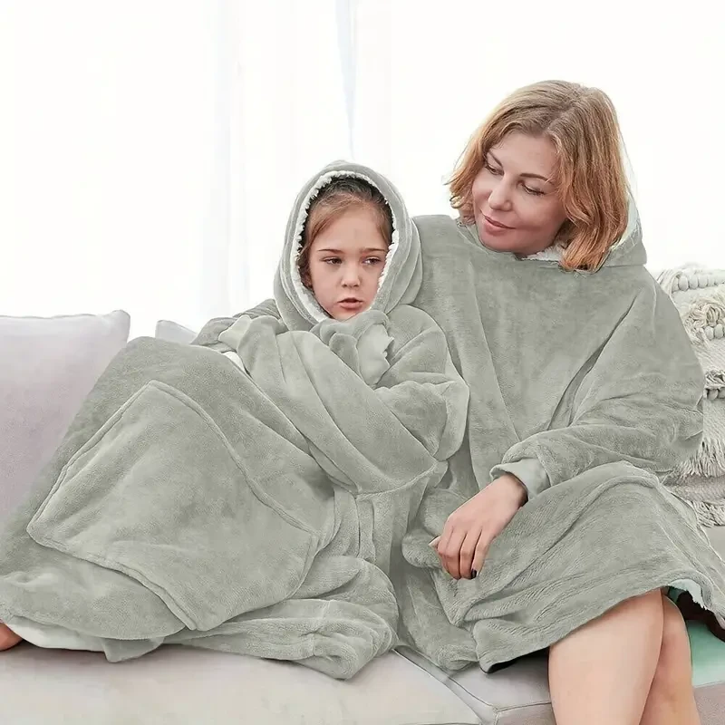 Ultra Plush Oversized Blanket Hoodie Sweatshirt
