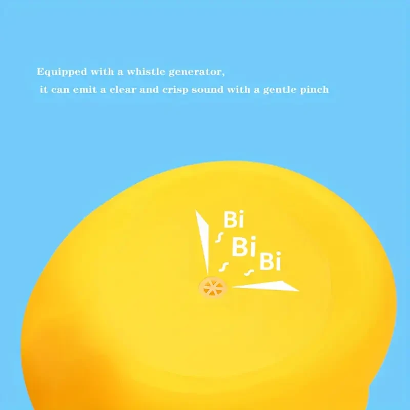 6pcs Squeezy Little Yellow Ducks for Baby Bathtime