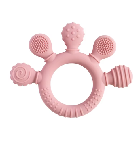 1PC Baby Silicone Teether Toys