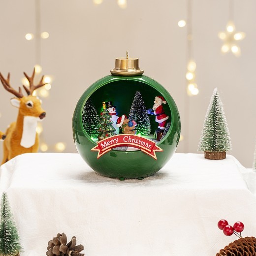 Ornament Snow House Decoration Christmas Gift