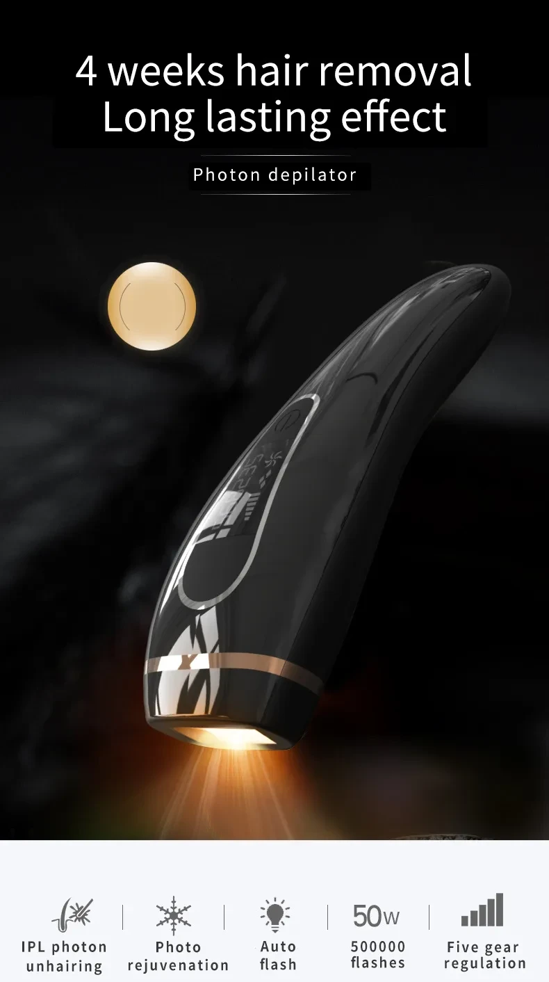 Painless Photoepilator Skin Rejuvenation ermanent