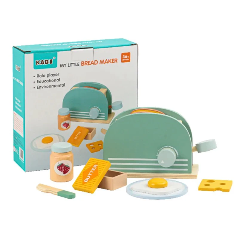 My Little Bread Maker - Wooden Toy Pretend Play Kidsco