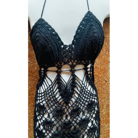 Knitted Bikini Dress Summer Wear