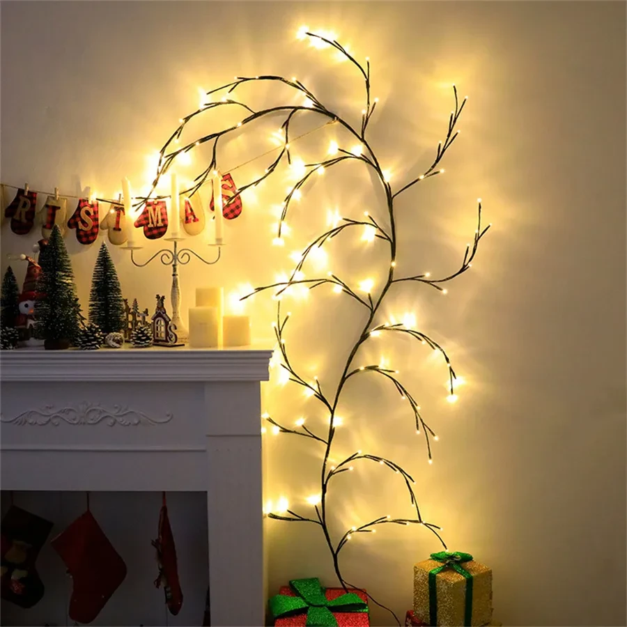 Vines With Lights Christmas Garland Light