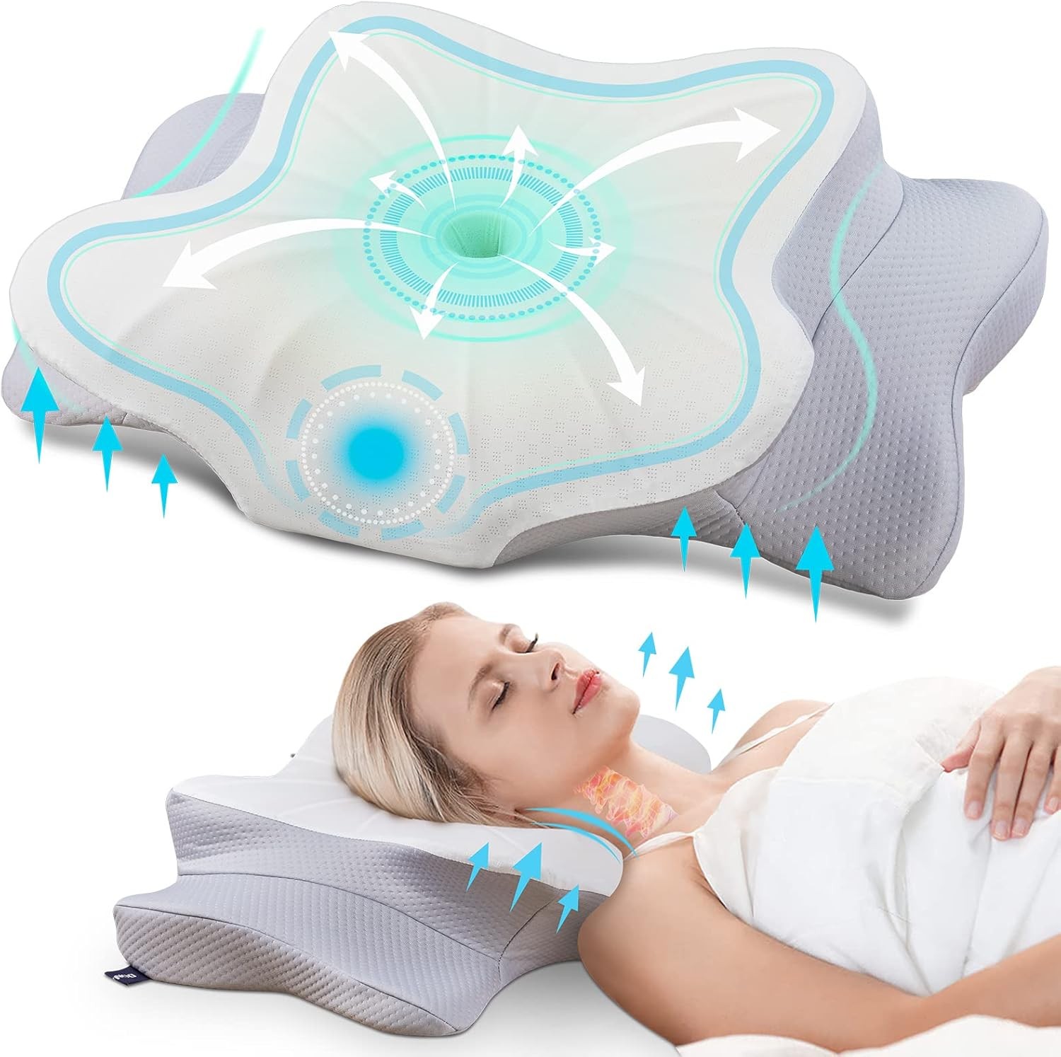 RESTRELIEF PREMIUM ERGONOMIC PILLOW