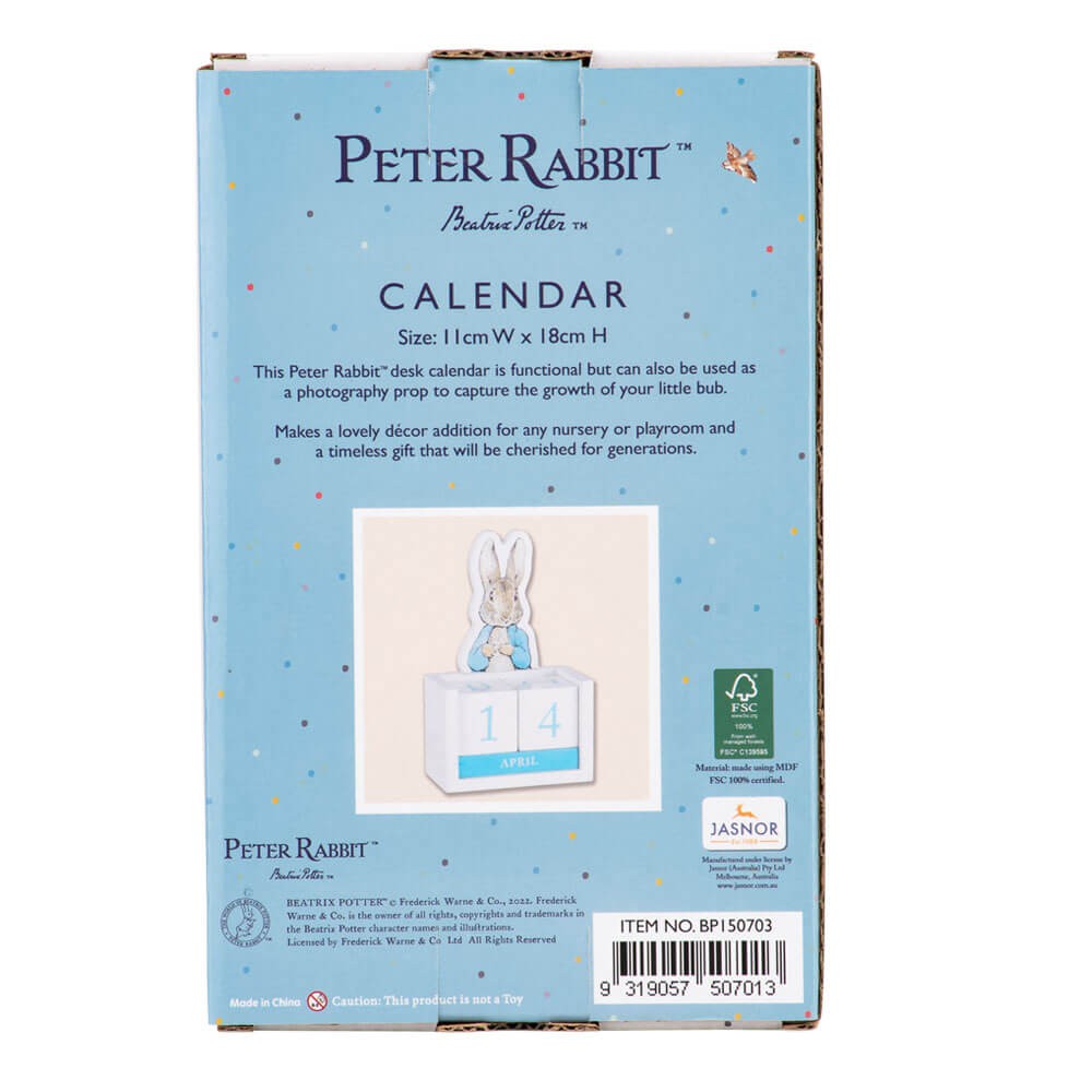 Peter Rabbit Calendar