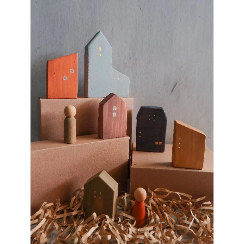 Woodwood Toys Little Town | Wooden Toys