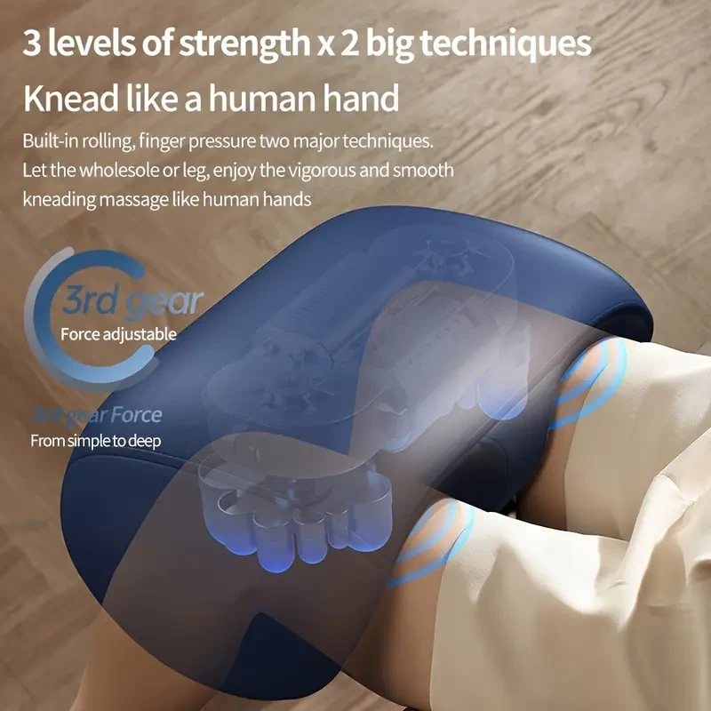 Automatic Foot Massager for Leg Muscles, Foot Soles, and Arms - Full-body Meridian Massage and Foot Therapy