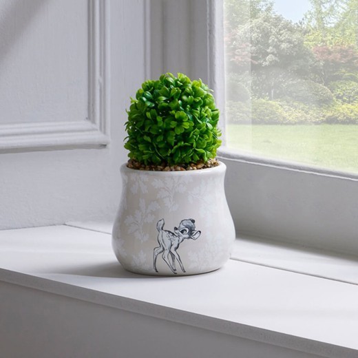 Disney Home : Forest Friends Bambi Ceramic Planter With
