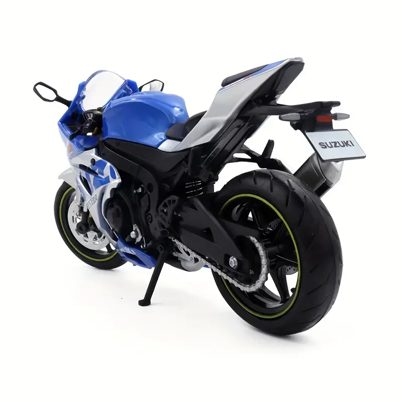 Simulation 1:12 Alloy I GSX R1000R Motorcycle Model Toy Car Decoration Sliding Car Model Toy Birthday Gift Halloween Christmas Gift