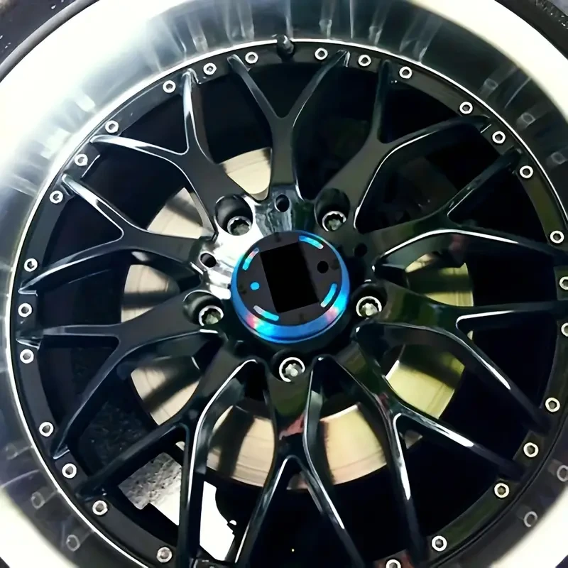 Solar Car Wheel LED Ambient Light Dazzling Colors