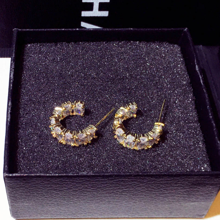 New Fashion Zircon Earrings For Women