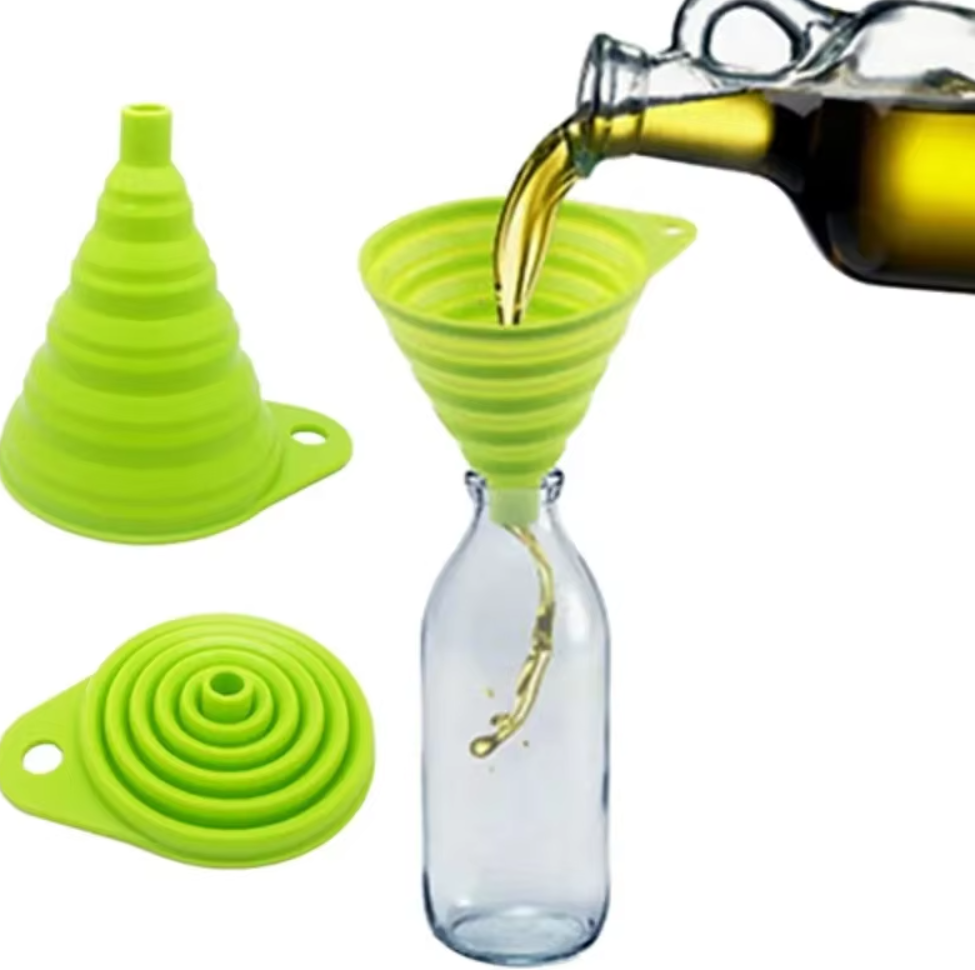 mini Foldable Funnel Silicone