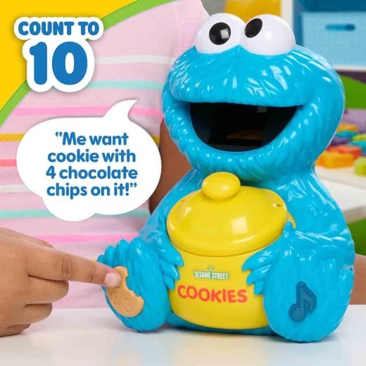 Sesame Street Cookie Monster's Counting Jar