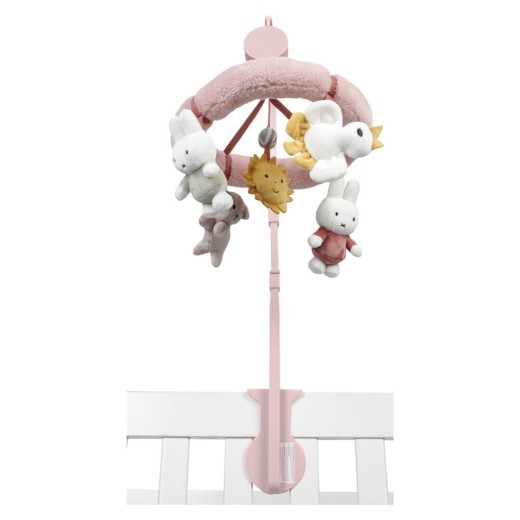Miffy Fluffy Musical Mobile Pink