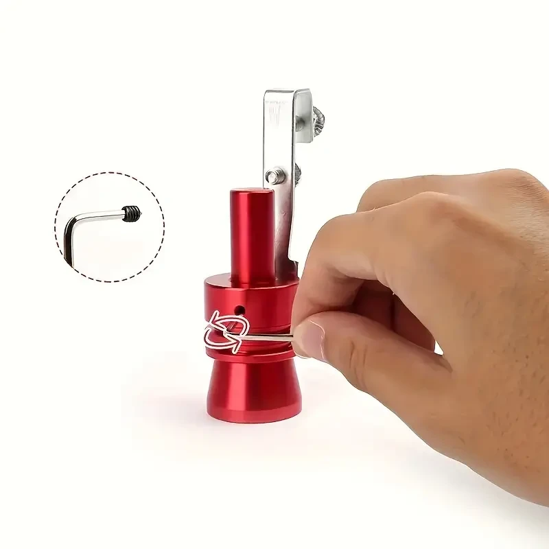 Red Turbo Sound Whistle - Tailpipe Noise Enhancer