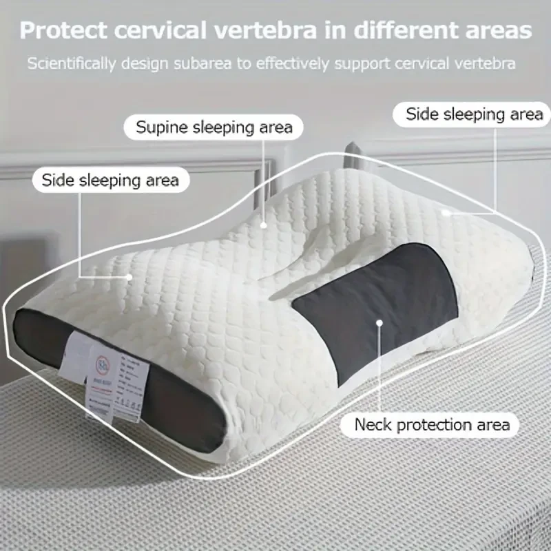 1pc Cervical Bed Pillow