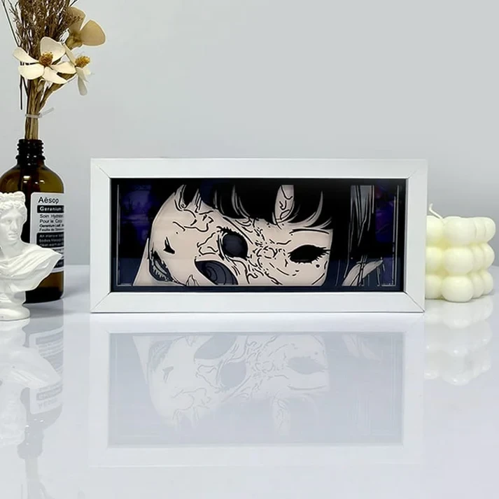 Junji ito tapestry light box