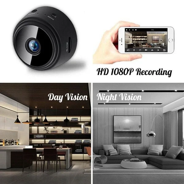 Mini 1080p HD Wireless Magnetic Security Camera