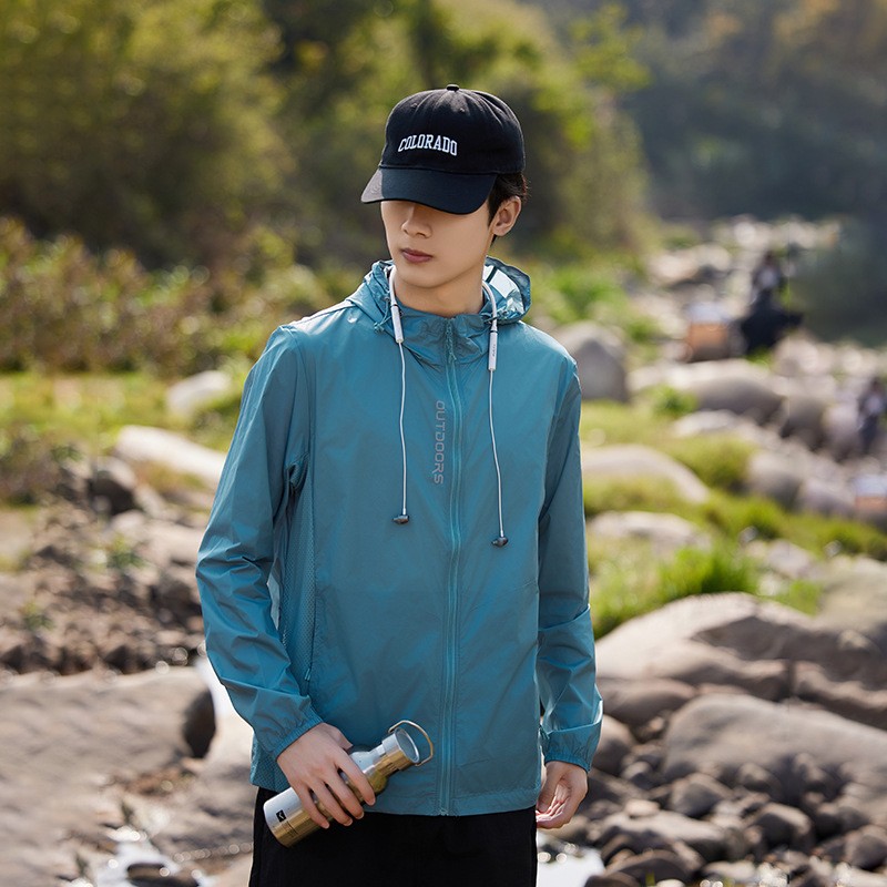 SunGuard UPF70 Ice Silk UV Protection Hooded Jacket